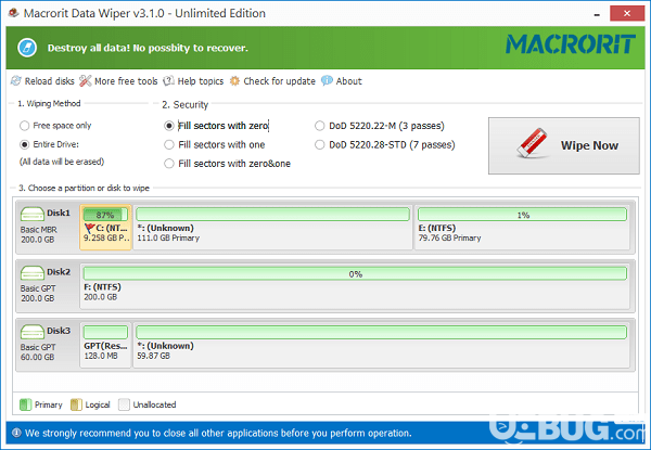 Macrorit Data Wiper(數(shù)據(jù)清除工具)