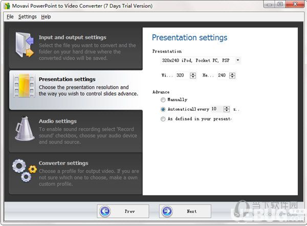 Movavi PowerPoint to Video Convert