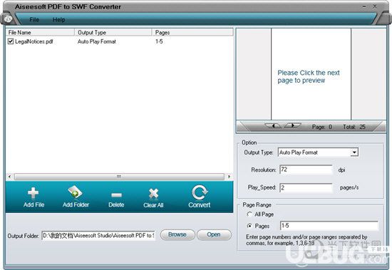 Aiseesoft PDF to SWF Converter