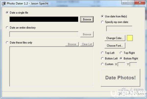 Photo Dater(照片添加日期軟件)