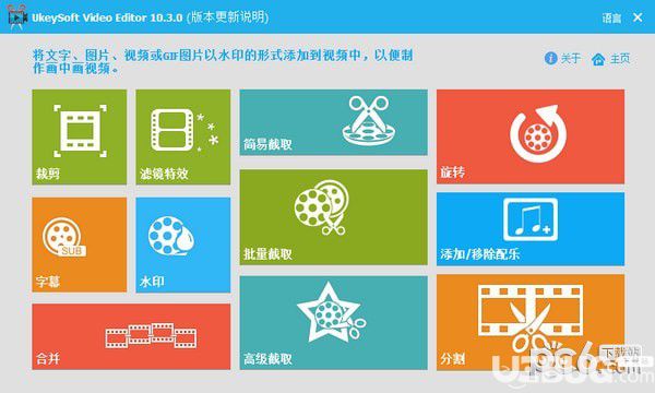 Ukeysoft Video Editor(視頻編輯工具)