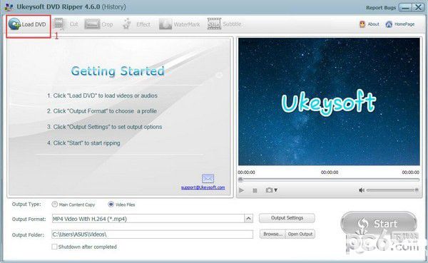 Ukeysoft DVD Ripper(DVD轉(zhuǎn)換軟件)