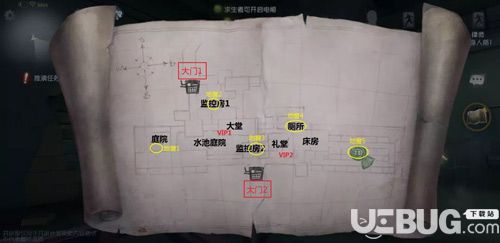 《第五人格手游》瘋?cè)嗽?1臺(tái)密碼機(jī)位置介紹