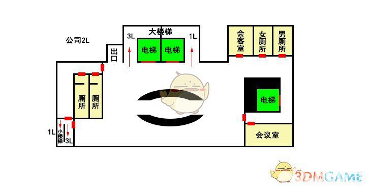 《探靈筆記》游戲公司地圖結(jié)構(gòu)介紹