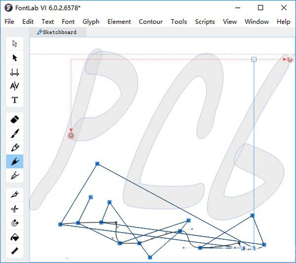 FontLab VI(字體制作編輯器)