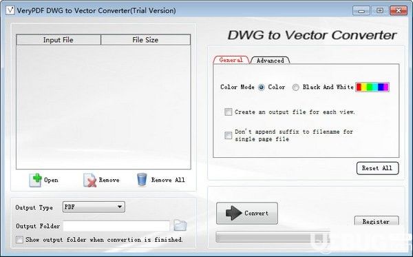 VeryPDF DWG to Vector Converter(Cad圖紙轉(zhuǎn)換器)