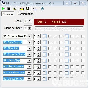 Midi Drum Rhythm Generator(架子鼓節(jié)拍器)