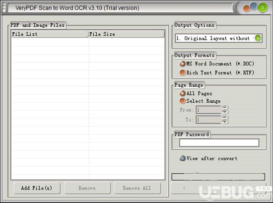 VeryPDF Scan to Word OCR Converter