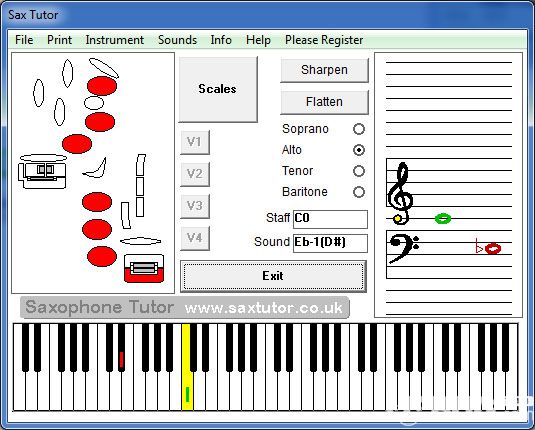 Sax Tutor(薩克斯學習軟件)