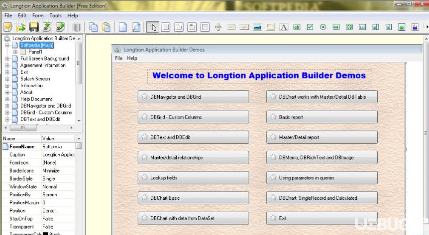 Longtion Application Builder(數(shù)據(jù)庫設(shè)計軟件)