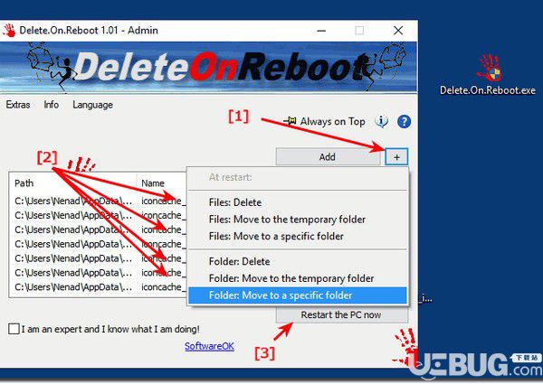 Delete.On.Reboot