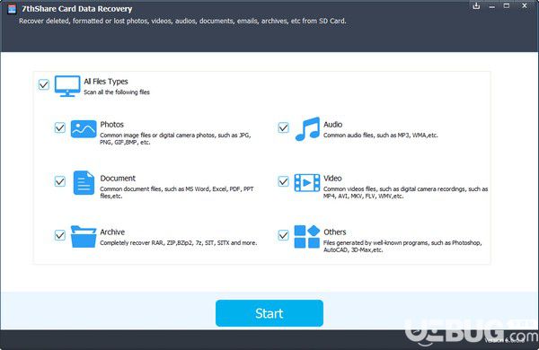 7thShare Card Data Recovery(內(nèi)存卡數(shù)據(jù)恢復(fù)軟件)