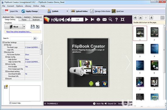 Boxoft Flash Flip Book Creator