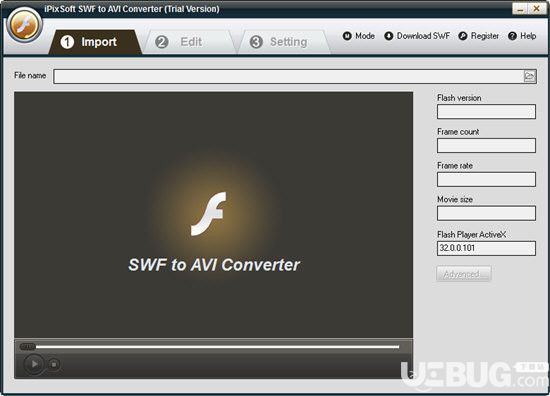 iPixSoft SWF to AVI Converter