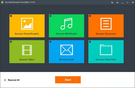 Any Data Recovery Free Edition