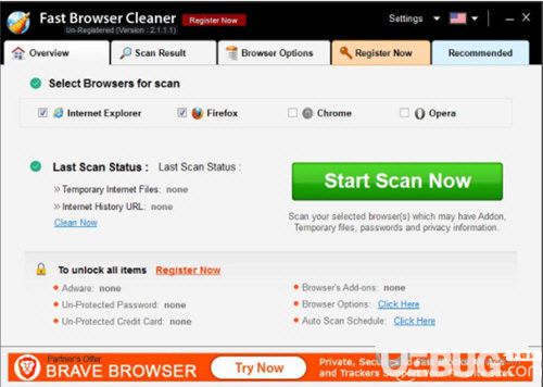 Fast Browser Cleaner