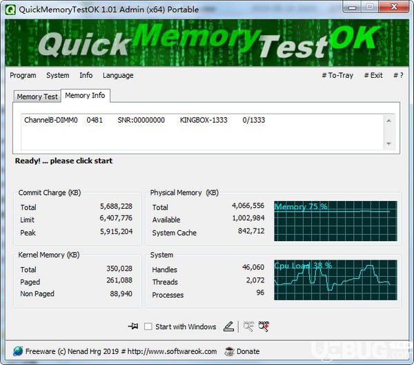 QuickMemoryTestOK(內(nèi)存測(cè)試工具)v1.01綠色版【2】