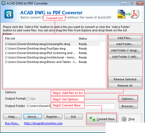 ACAD DWG to PDF Converter下載