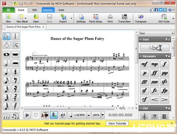 Crescendo Music Notation Editor(樂譜編輯軟件)