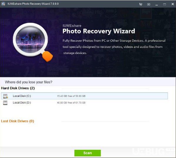 IUWEshare Photo Recovery Wizard(照片恢復軟件)