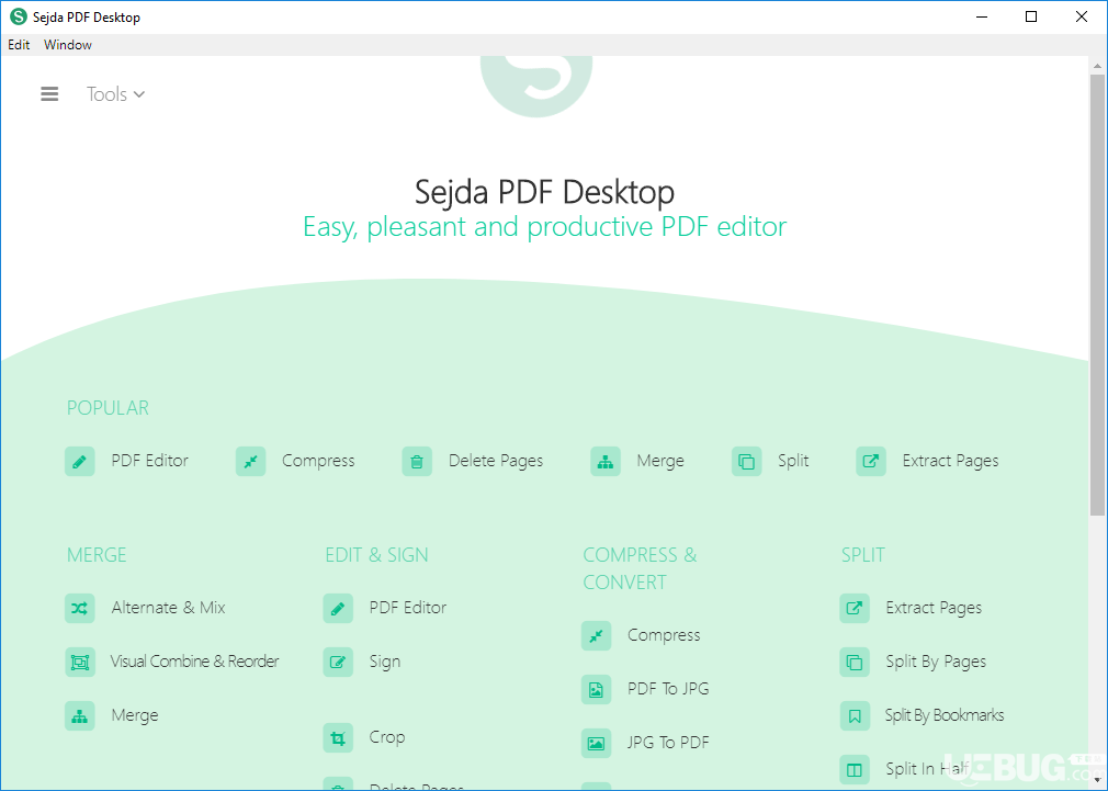 Sejda PDF Desktop Pro下載