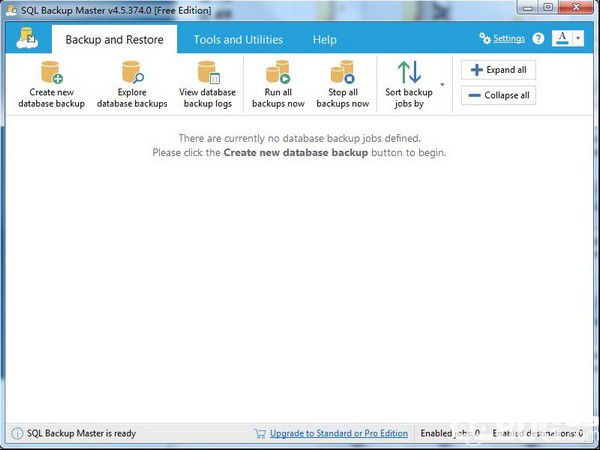 SQL Backup Master(文件備份軟件)v4.5.374.0官方版