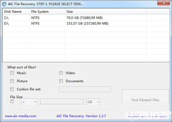 AIC File Recovery