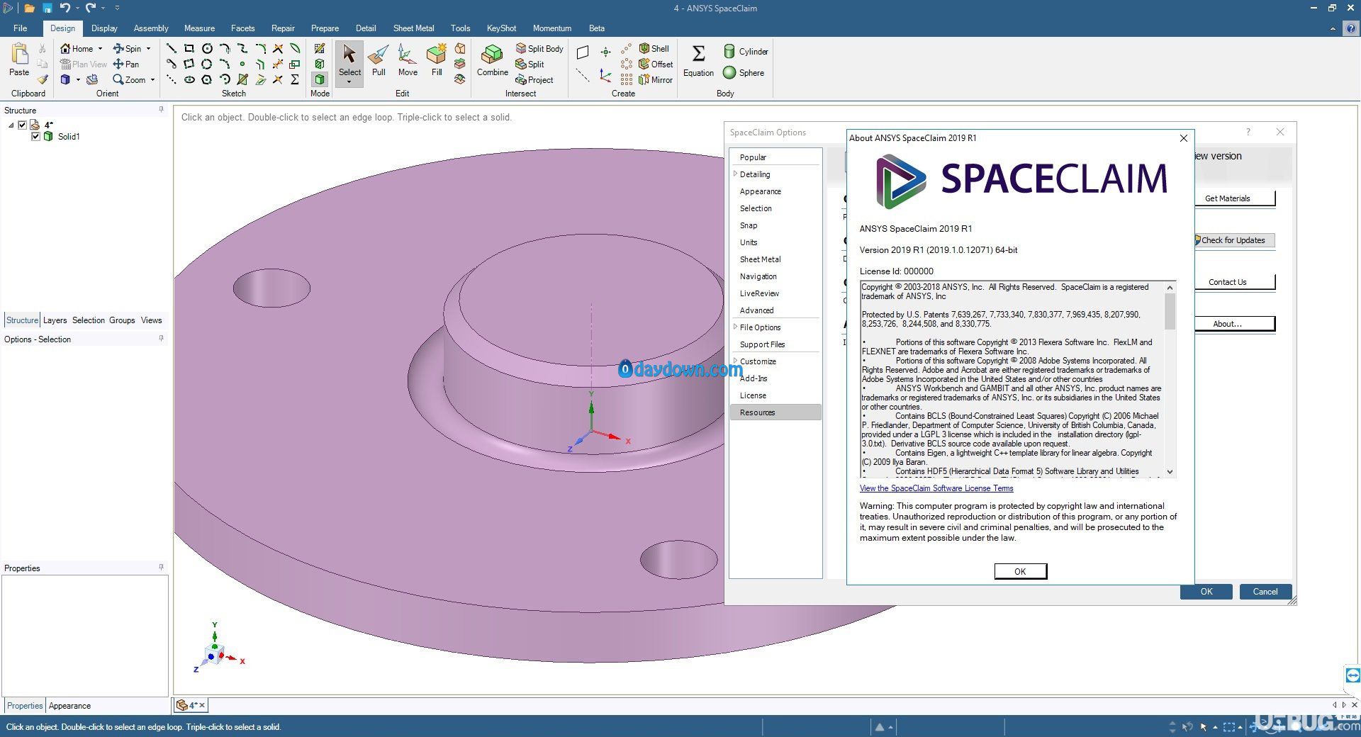 ANSYS SpaceClaim下載