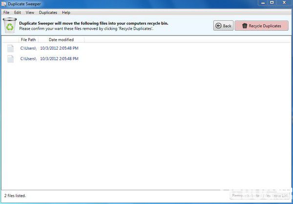 Duplicate Sweeper(重復文件查找刪除工具)v1.88官方版【3】
