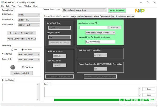 NXP MCU Boot Utility(MCU芯片一站式工具)