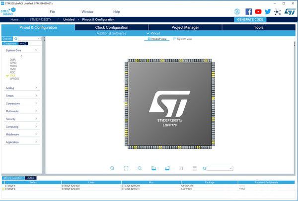 STM32CubeMX(芯片配置工具)v5.3.0官方版【2】