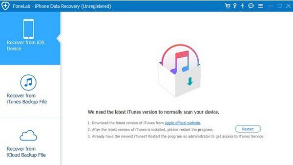 FoneLab iPhone Data Recovery(蘋果手機(jī)數(shù)據(jù)恢復(fù)軟件)