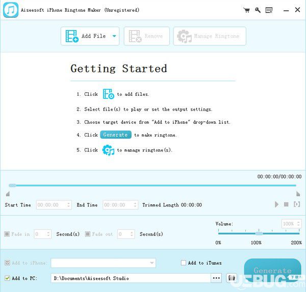 Aiseesoft iPhone Ringtone Maker