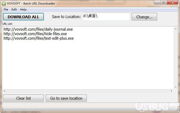 Batch URL Downloader