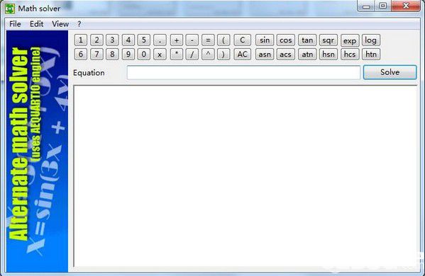 Alternate Math Solver(數(shù)學解算器)