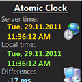 Atomic Clock(桌面原子時(shí)鐘)v1.4綠色中文版