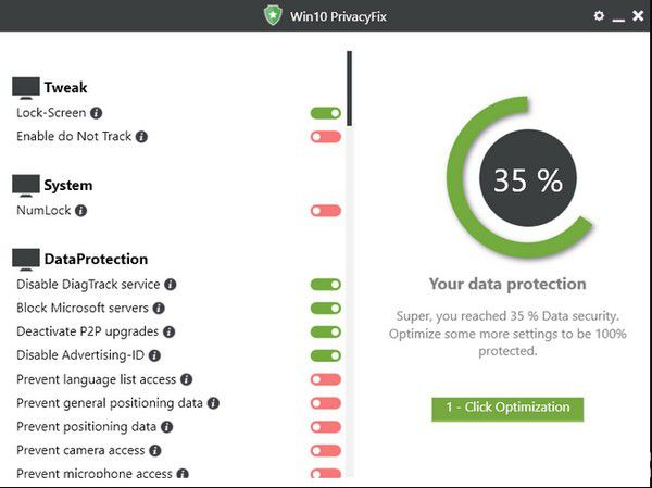 Win10 PrivacyFix