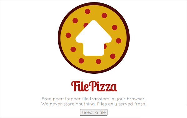 FilePizza(p2p文件傳輸工具)使用方法介紹