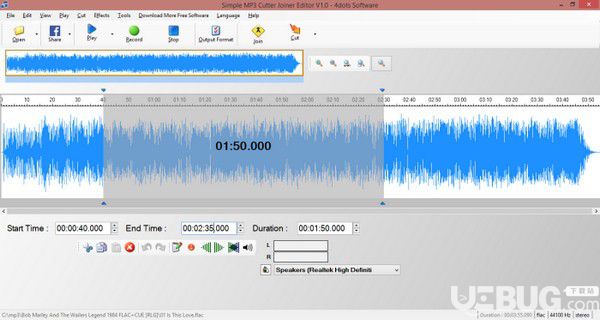 Simple MP3 Cutter Joiner Editor(MP3分割合并工具)