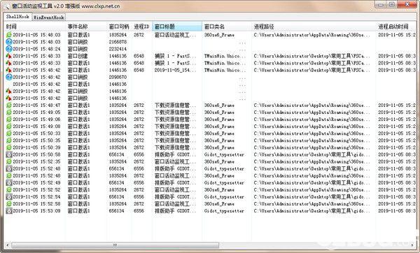 窗口活動(dòng)監(jiān)視工具v2.0免費(fèi)版【3】
