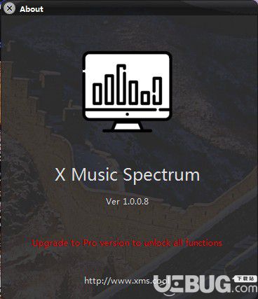 X Music Spectrum(音樂頻譜桌面特效軟件)v1.0.0.8免費版【2】