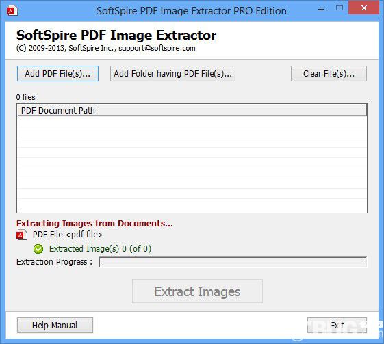 SoftSpire PDF Image Extractor(PDF圖片提取軟件)