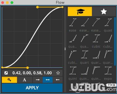 Flow(關(guān)鍵幀緩入緩出曲線調(diào)節(jié)AE插件)v1.4.1免費(fèi)版【2】