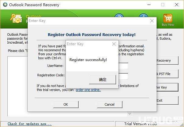 Outlook Password Recovery