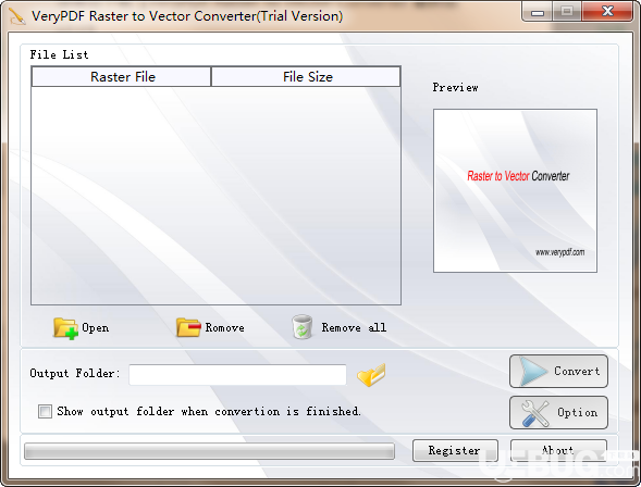 VeryPDF Raster to Vector Converter(光柵到矢量轉(zhuǎn)換工具)