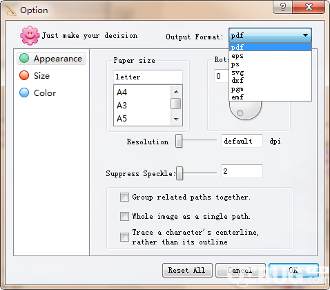 VeryPDF Raster to Vector Converter v2.1免費(fèi)版【6】