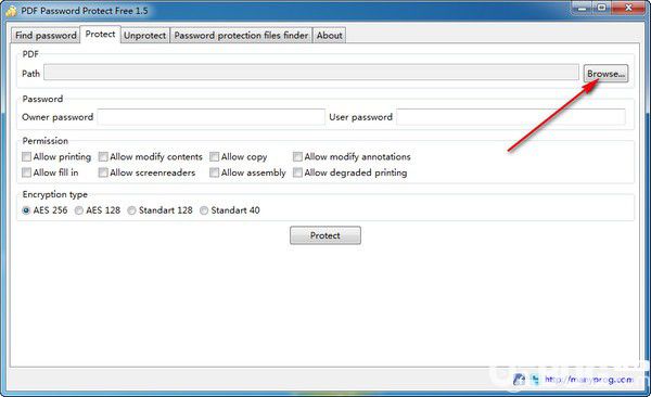 PDF Password Protect Free(PDF文件加密軟件)v1.5免費(fèi)版【2】