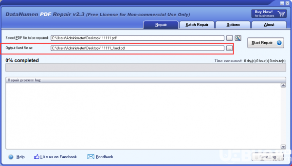 DataNumen PDF Repair(PDF文件修復(fù)器)v2.3免費(fèi)版【3】