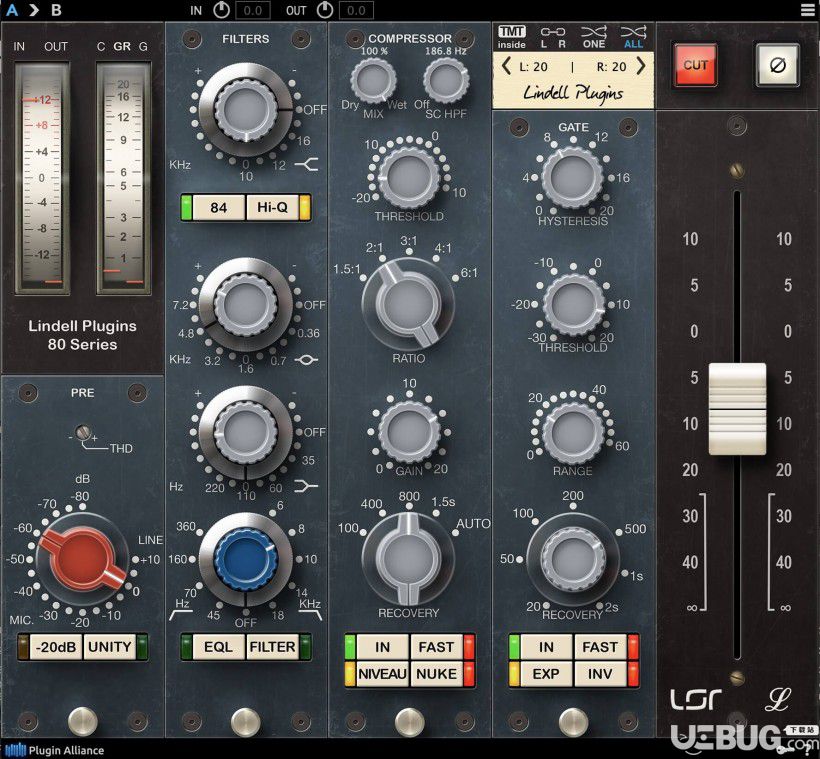 Lindell Audio 80 Series v1.0.0 中文免費(fèi)版