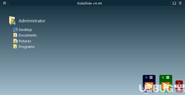 SideSlide(多功能桌面標(biāo)簽欄)v4.44免費(fèi)版